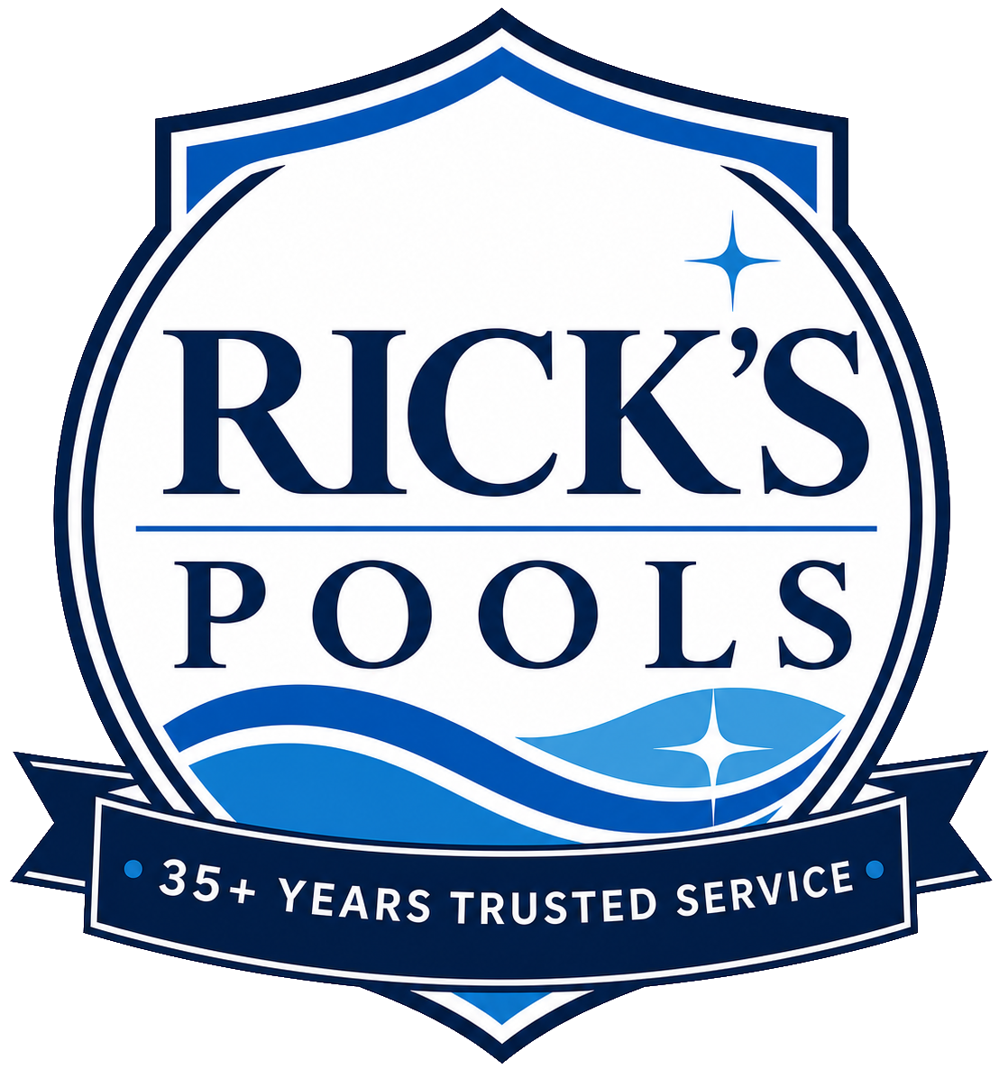 Rick's Pools Logo