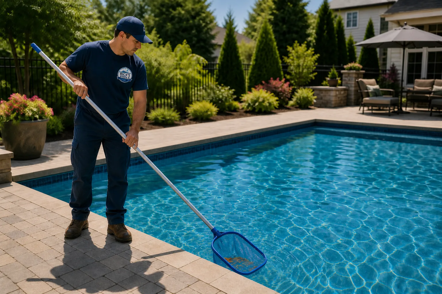 Pool maintenance service
