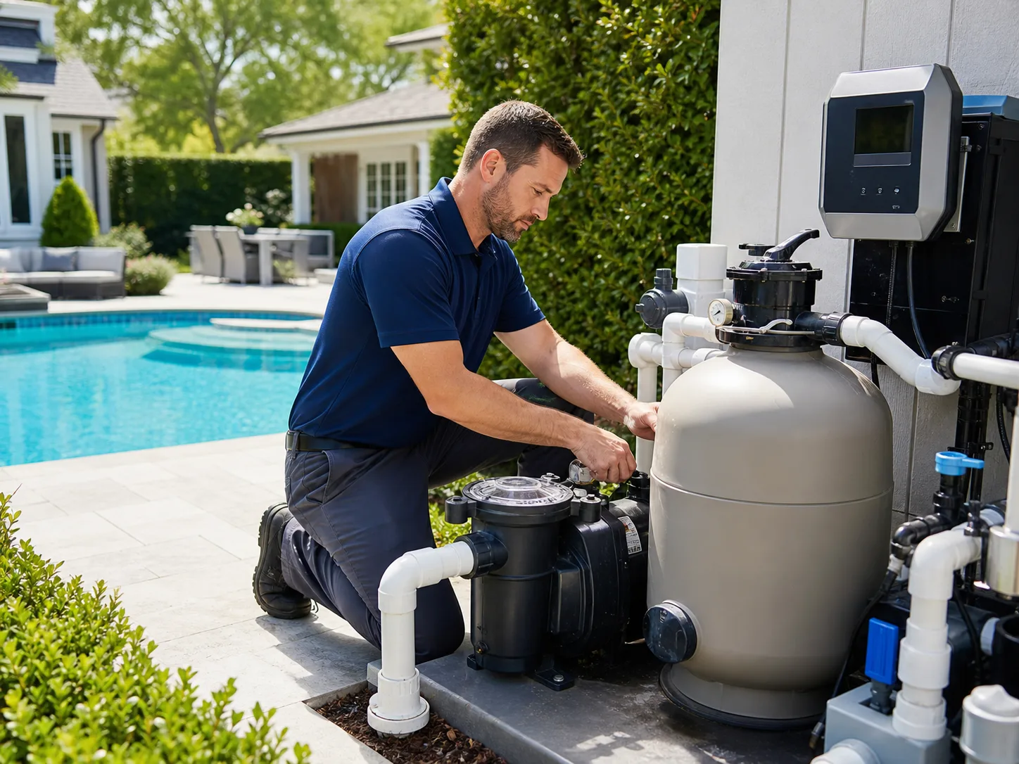 Pool repair and equipment service
